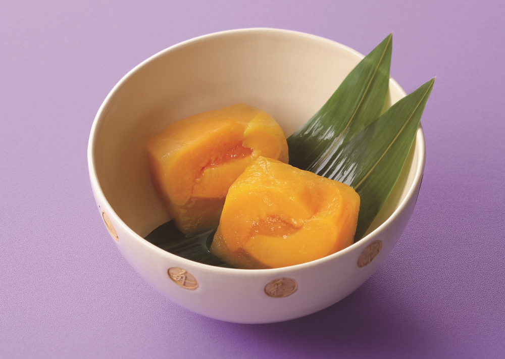 山形県産 黄金桃まるごとひとつ❕　ぜりぃでくるんだ果実菓子