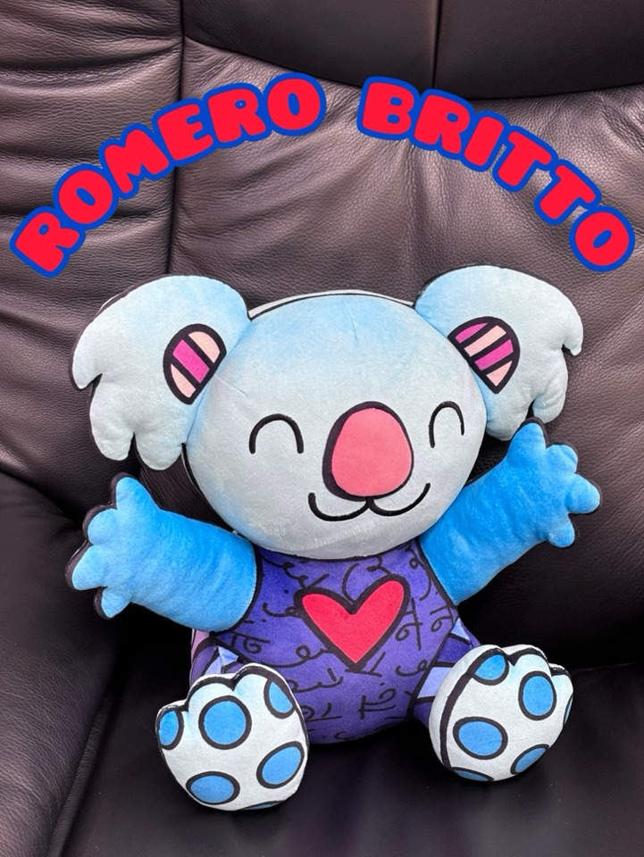 🦄ROMERO BRITTO💕BRITTOのアートから飛びだしたぬいぐるみたち💛