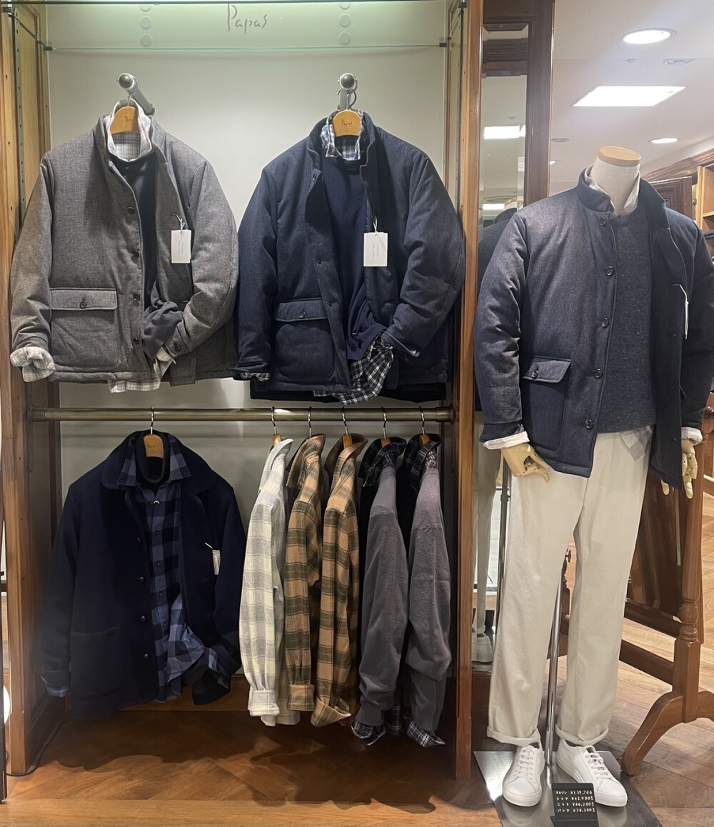 11月のおすすめ！冬支度を始めるダウンウェアのご紹介