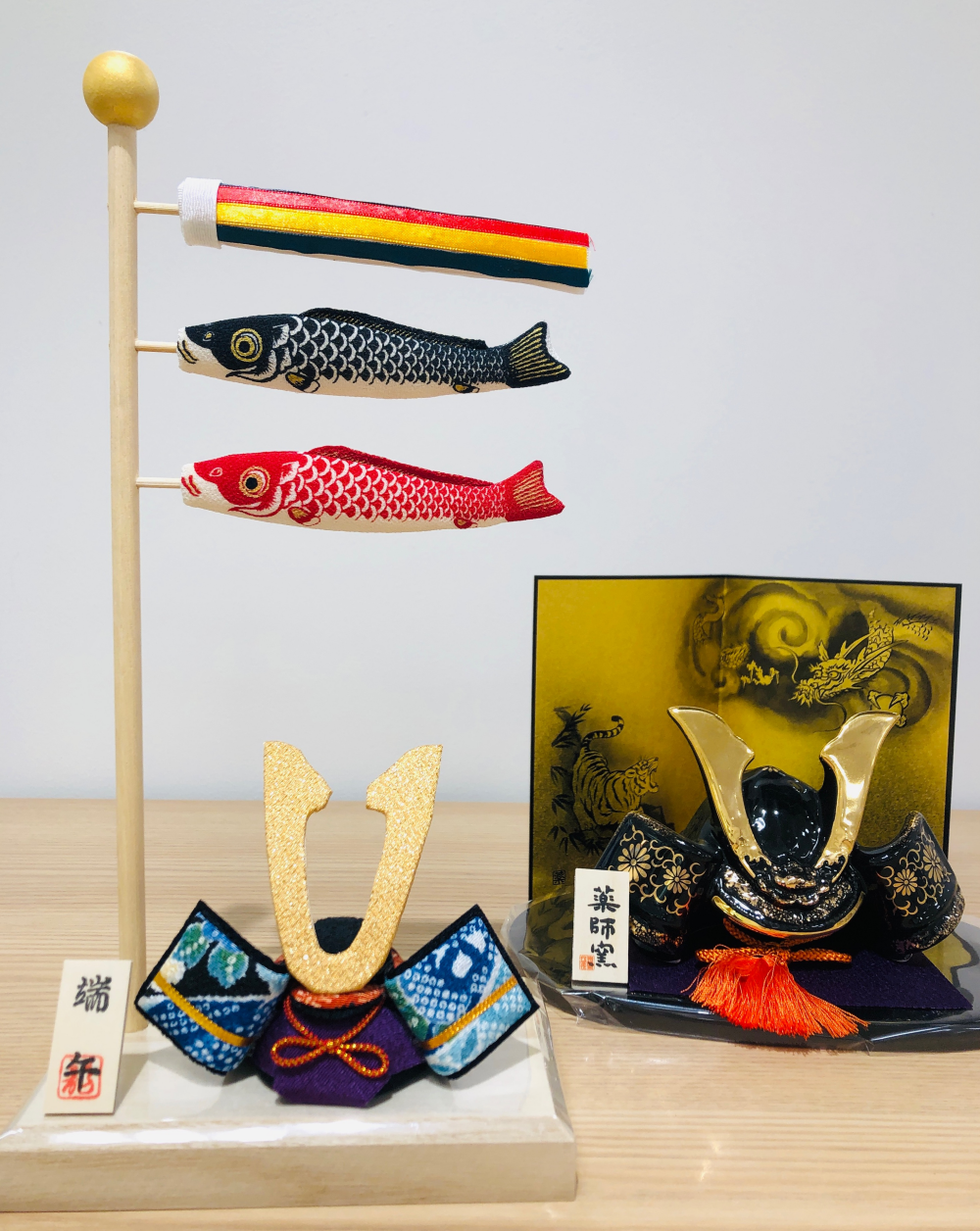 端午の節句には五月人形🎏