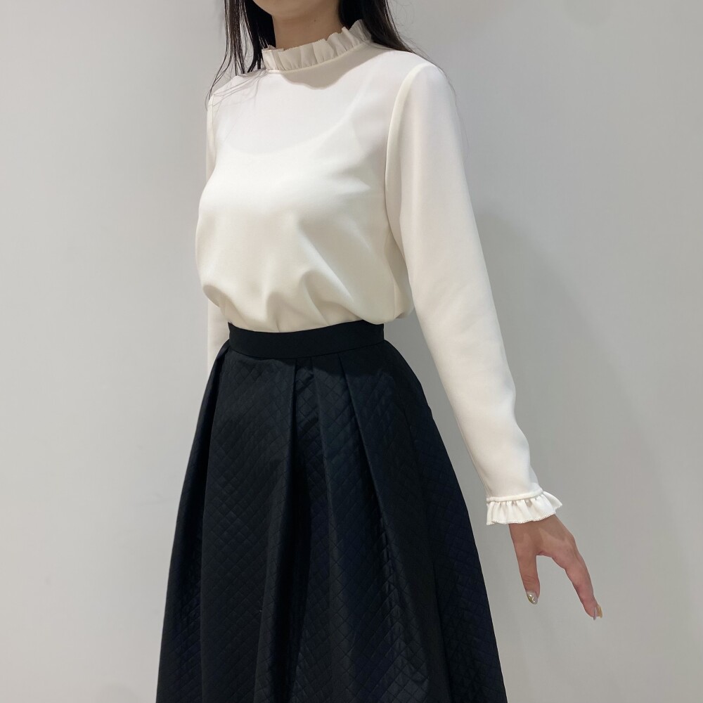 エレガント派は必見！秋の綺麗めブラウス着回しコーディネート