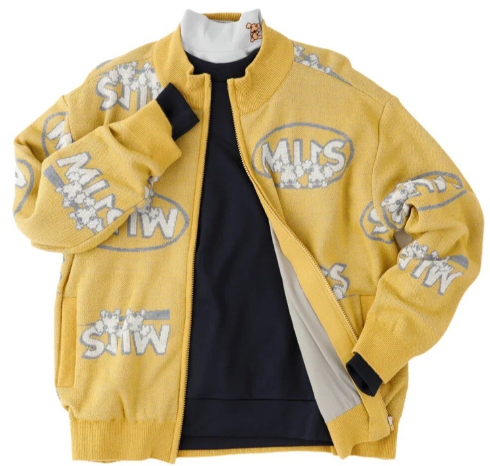 グラフィックニットブルゾン | MUスポーツ | 大丸京都店公式 SHOP BLOG