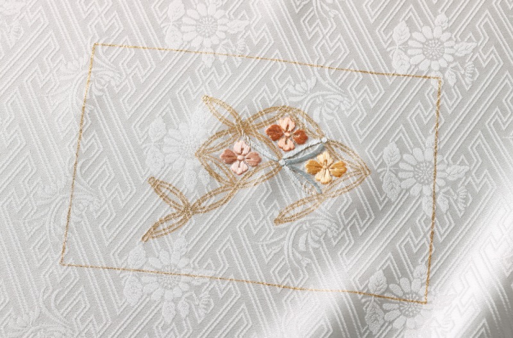 京繍（きょうぬい）刺繡体験【藤澤刺繡】