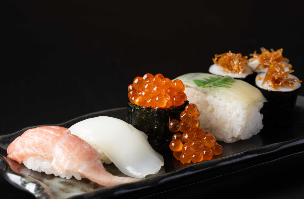 寿司職人が握る、1皿1,320円のお任せ寿司！
