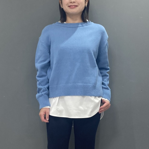 美品　セオリーリュクス　プルオーバー　ふんわり袖　ニット FALL 2022 COLLECTION -OCTOBER- | Theory luxe（セオリーリュクス