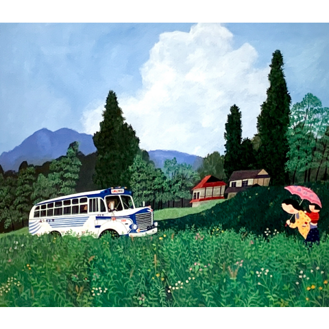 日本の四季 ふるさとの詩 原田 泰治 版画展 | ART TOPICS | 大丸京都店