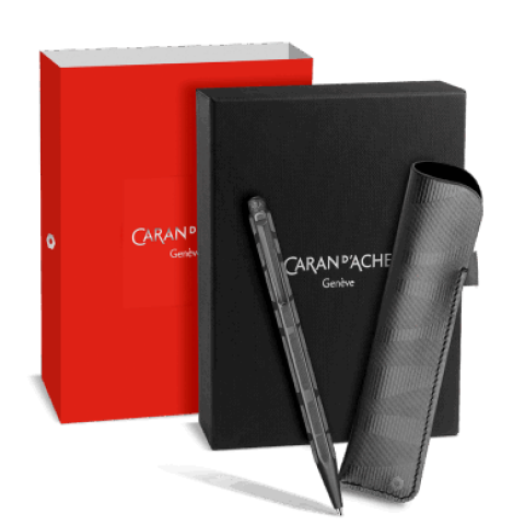 カランダッシュ🇨🇭エクリドール ブラックライン ボールペンギフト