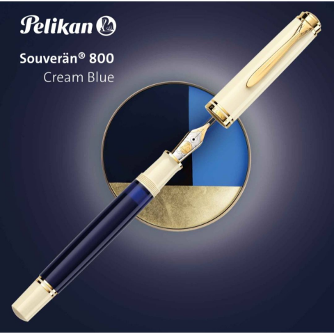 ドイツ＜ペリカン社＞ M800 Cream Blue 限定万年筆 発売！！ | 高級