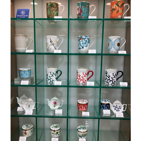 フランス🇫🇷 RAYNAUD(レイノー)より | 特選和洋食器売場 | 大丸京都店