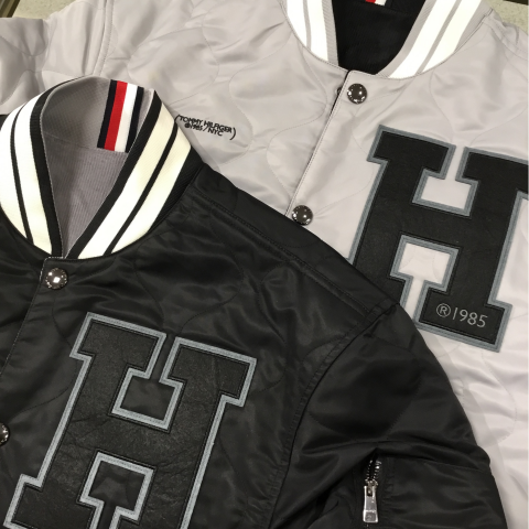 モノクロームリバーシブルバーシティジャケット | トミー ヒルフィガー