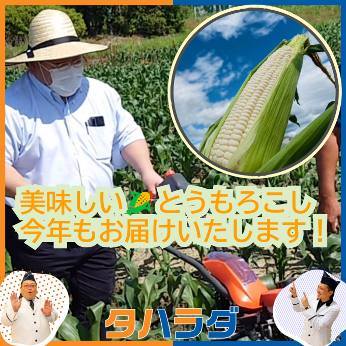 今週の生鮮催事「活きいき処」は〈村田農園〉パールコーン!!