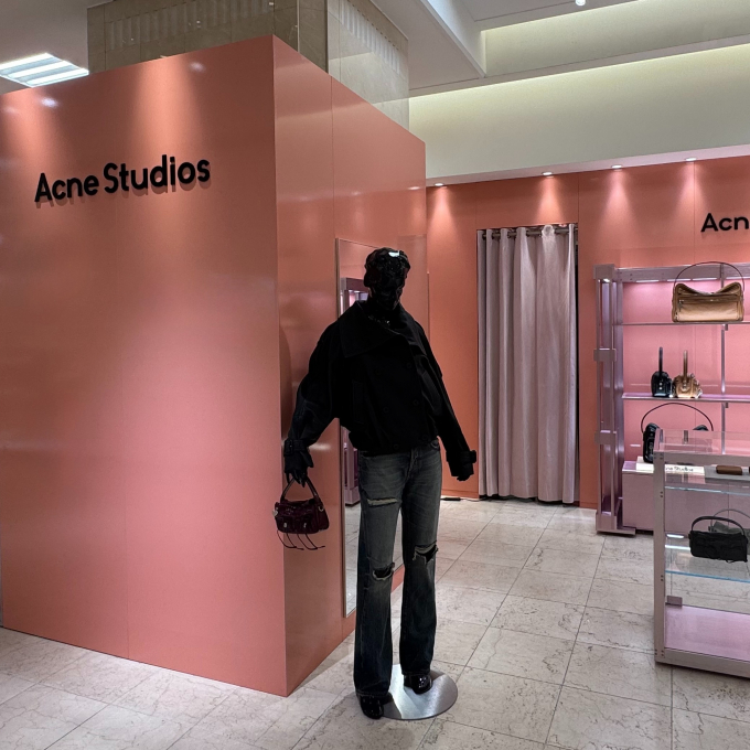 ＜Acne Studious(アクネ ストゥディオズ）＞期間限定ショップのご案内