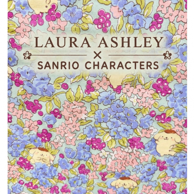 🎀LAURA ASHLEY×ポムポムプリンコラボハンカチ