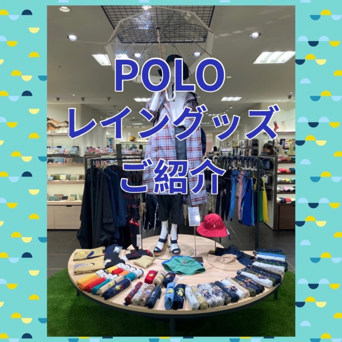 梅雨を楽しく‼️☔️POLOレイングッズ🐻💕