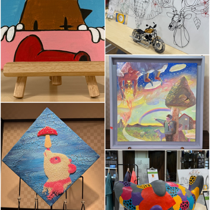 個性豊かな才能が集結 ！5人のアート展