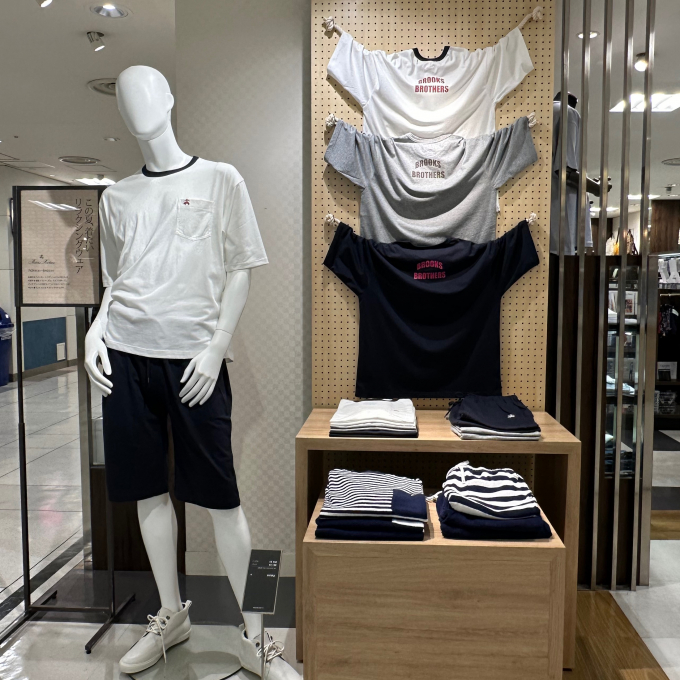 ブルックスブラザーズのリラクシングウエア👕