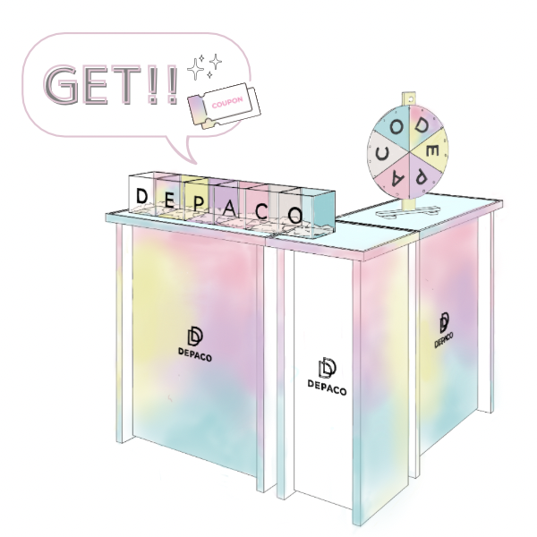 DEPACO新規会員登録(無料)でプレゼントをGET！