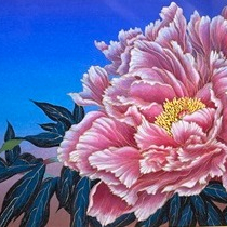 東風ふく、花　穴澤和紗日本画展