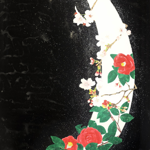 月といきる　楠堂 葵 水彩画展