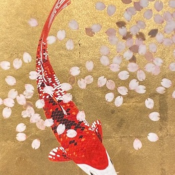 初瀬博輝日本画展　平面の放浪