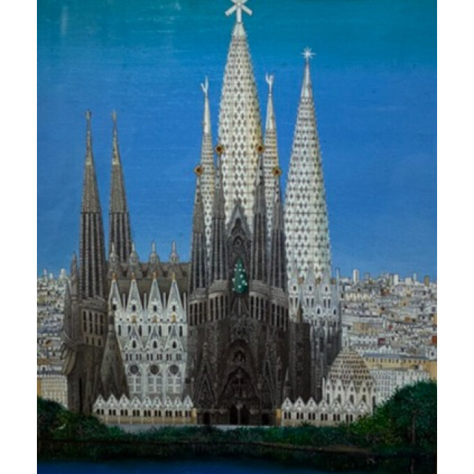 渡部香油彩画展