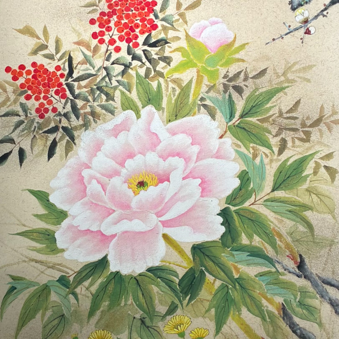 掛軸紅札市