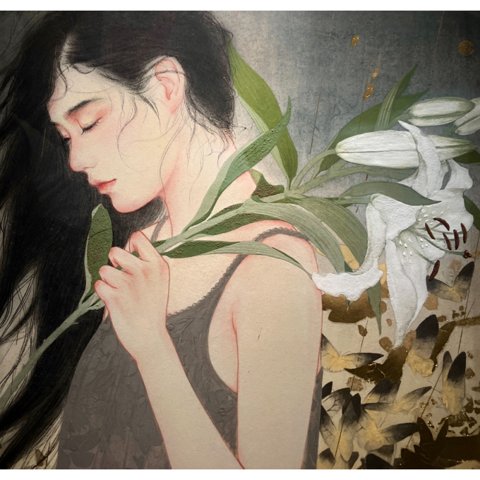 顧 洛水展 －花の音－