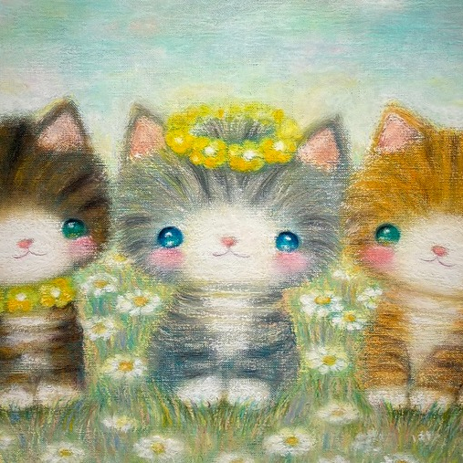 おかもとあお絵画展 すてきな日々と夢