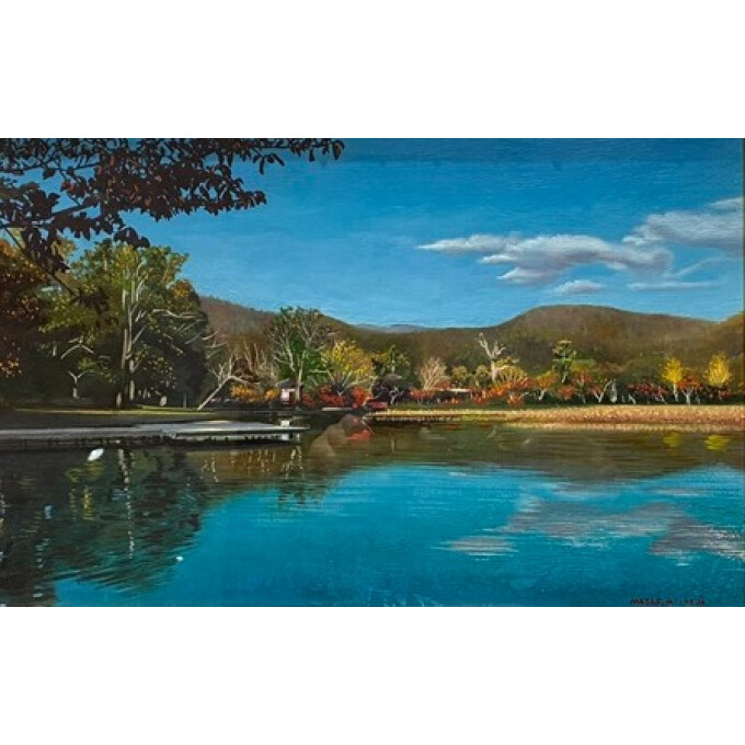 池田誠史油彩画展　洋風景から大和リアリズムへ