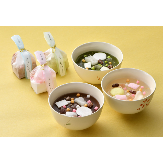 [俵屋吉富] あたたかなおやつに 久寿湯 月あかり