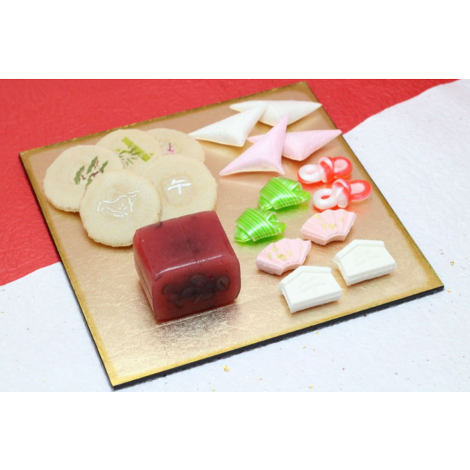 ＜老松＞　御題羊羹　干支干菓子