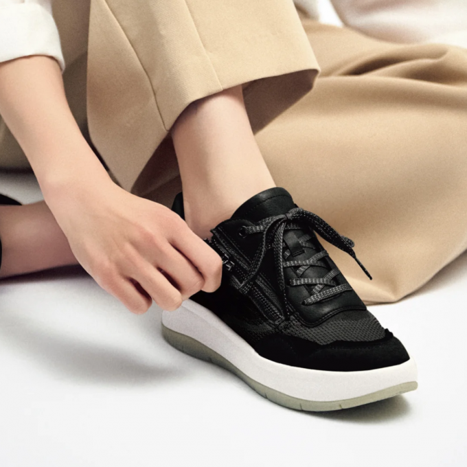 【新作】撥水サイドジップスニーカー651 