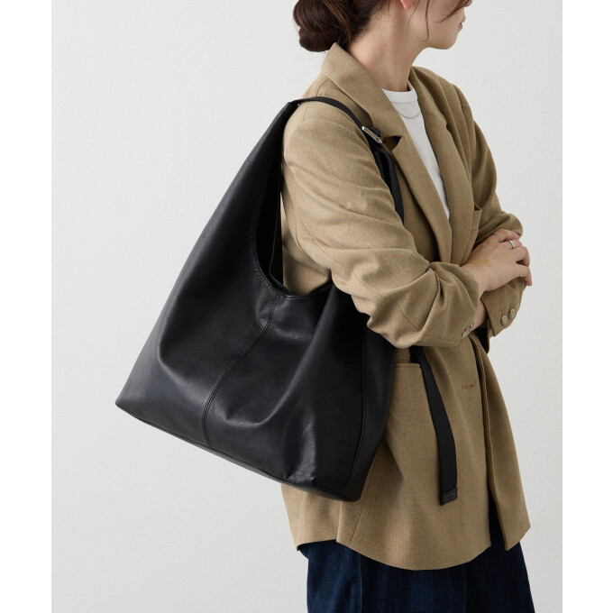 【ラシット】お仕事にもピッタリ！大きめレザーバッグ