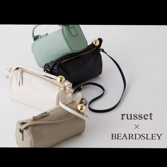 【russet× BEARDSLEY】コラボアイテム予約開始！