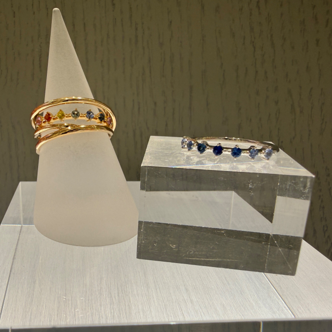 【STAR JEWELRY 】これからの季節におすすめ重ね付けリング💍