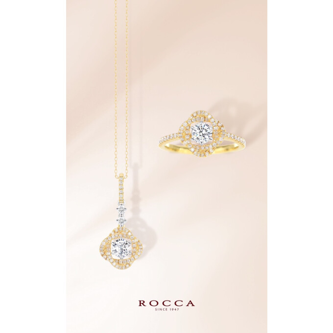 ダイヤモンドの輝きを楽しむ