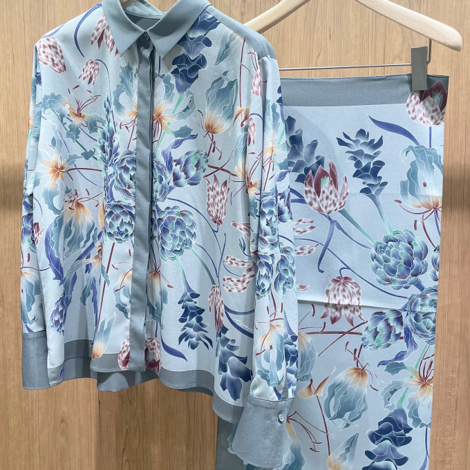 🪻限定商品：手描き友禅柄プリント🪻