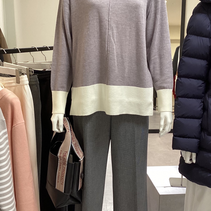 手洗い可能⭐︎かさばらない！ハイネックニット