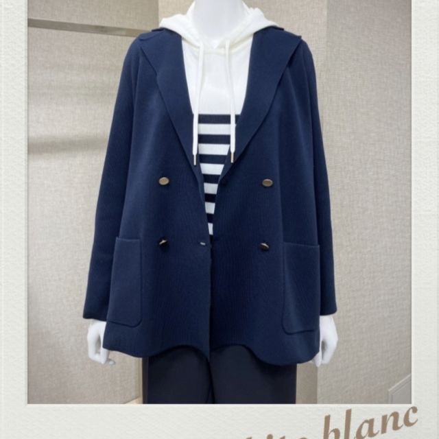 〈MORABITO BLANC〉長く愛せる！ベーシックカラーニット