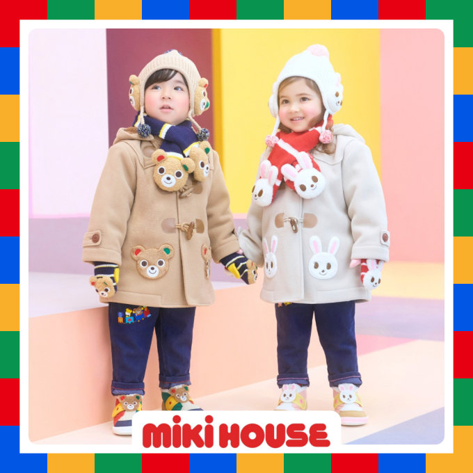 ミキハウス》プチうさダッフルコート | ミキハウス | 大丸京都店公式