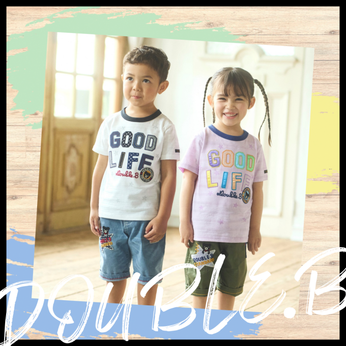 《ミキハウス》GOOD LIFE Tシャツ