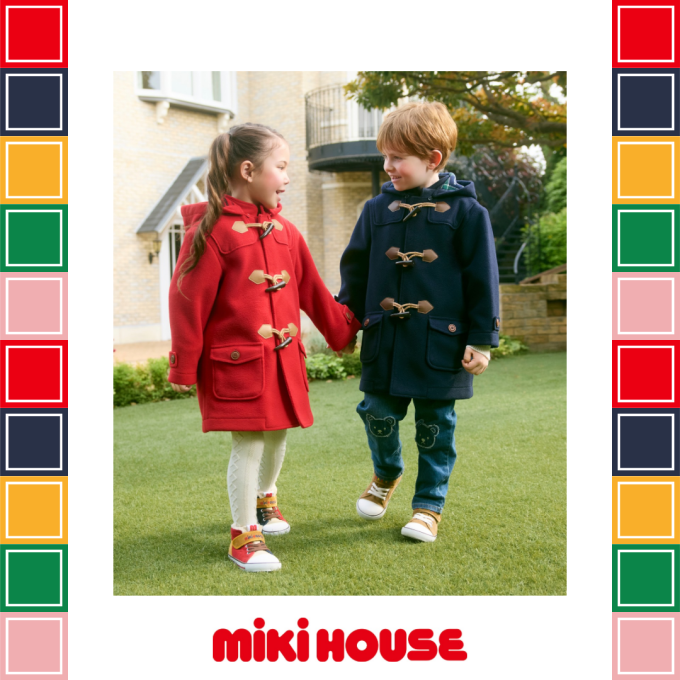 《ミキハウス》毎年人気！ダッフルコート