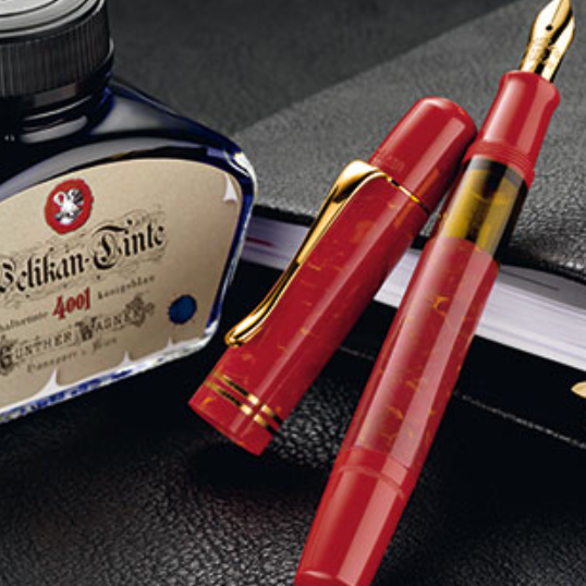 Pelikan特別生産品「M１０１Nブライトレッド」万年筆をご紹介致します!