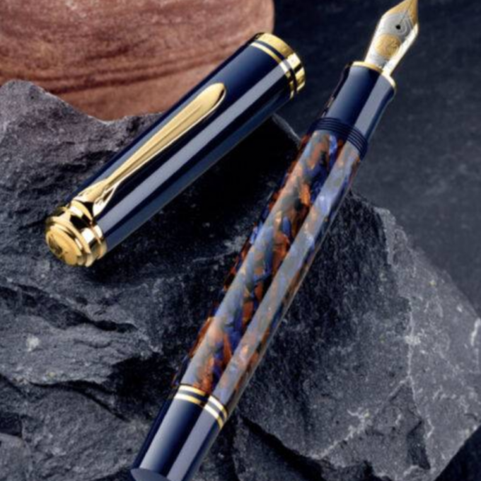🇩🇪筆記具メーカーペリカン社のスーベレーン800 StoneGarden万年筆をご紹介致します!