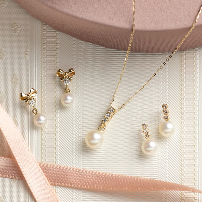 ロマンチックな想いが詰まったパールジュエリー