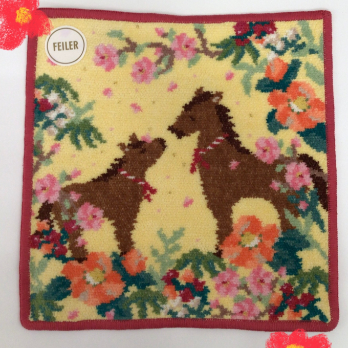 🐎干支ハンカチ🐎