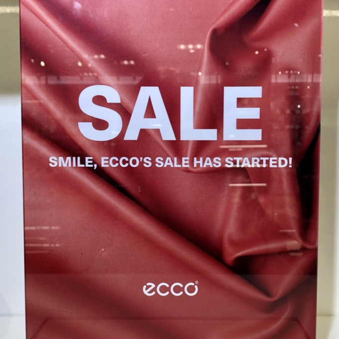 〚ECCO〛SALE！