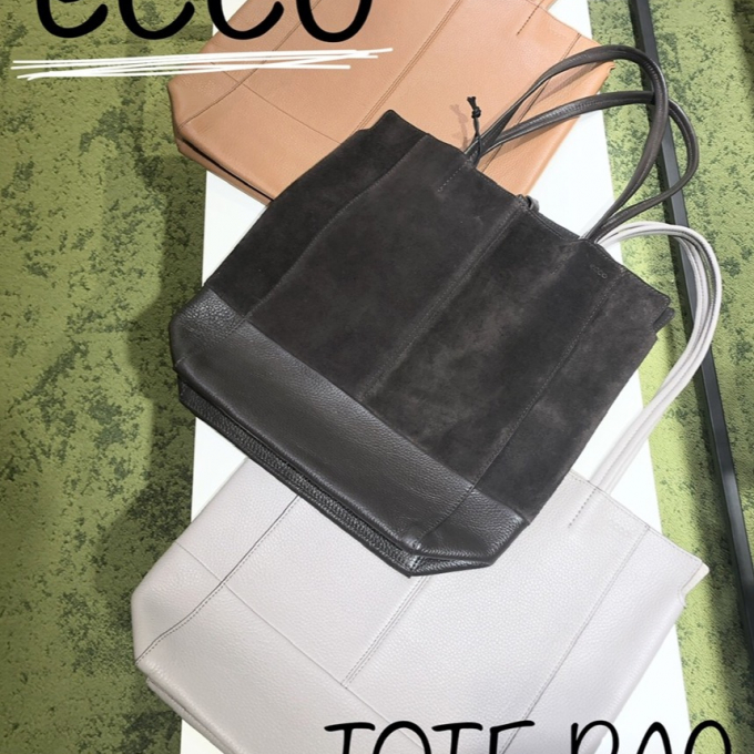 〚ECCO〛シンプル♡レザートート