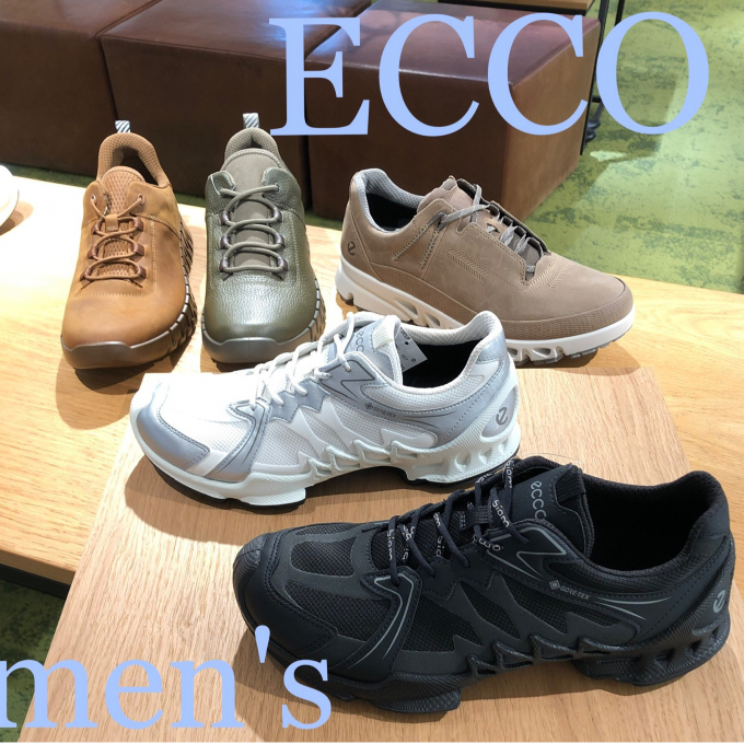 【ECCO】NEWメンズシューズ‼