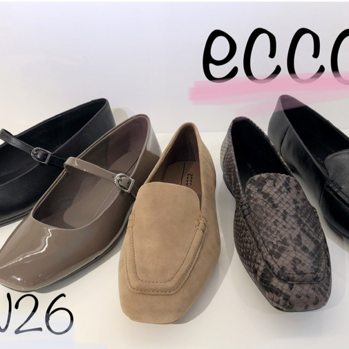 〚ECCO〛初秋にオススメ♡ローファー・パンプス